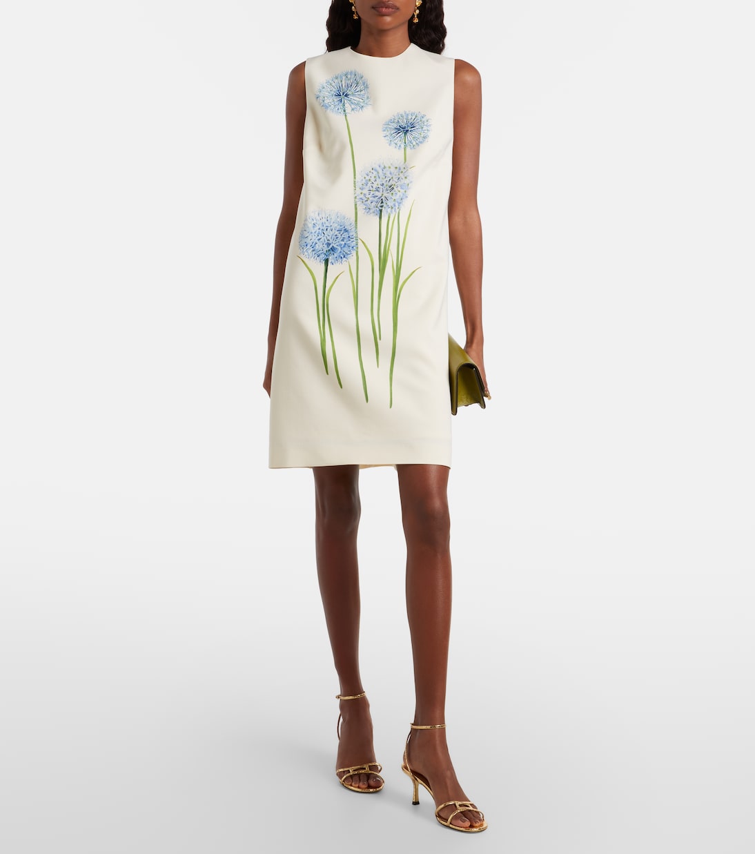 Minikleid Allium aus einem Wollgemisch | Oscar de la Renta