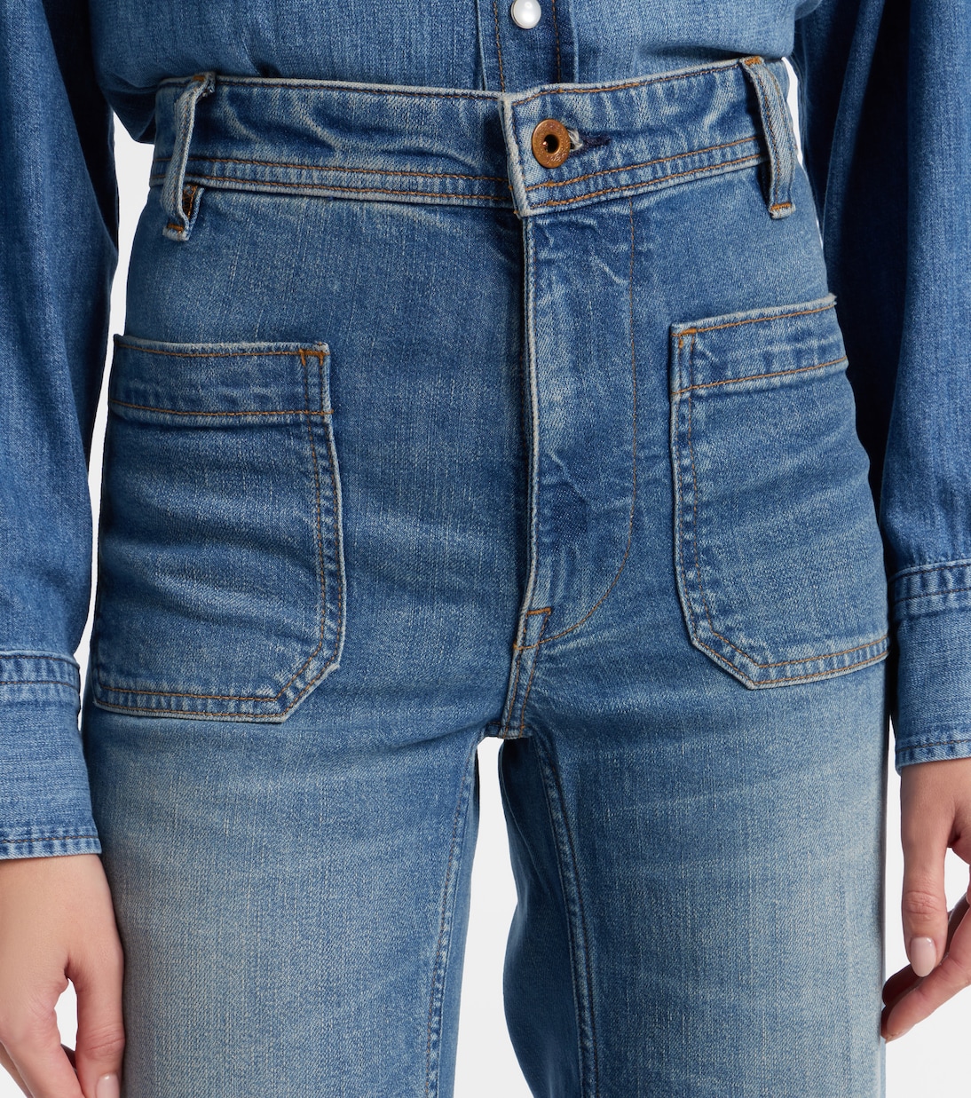 High-Rise Straight Jeans | Polo Ralph Lauren