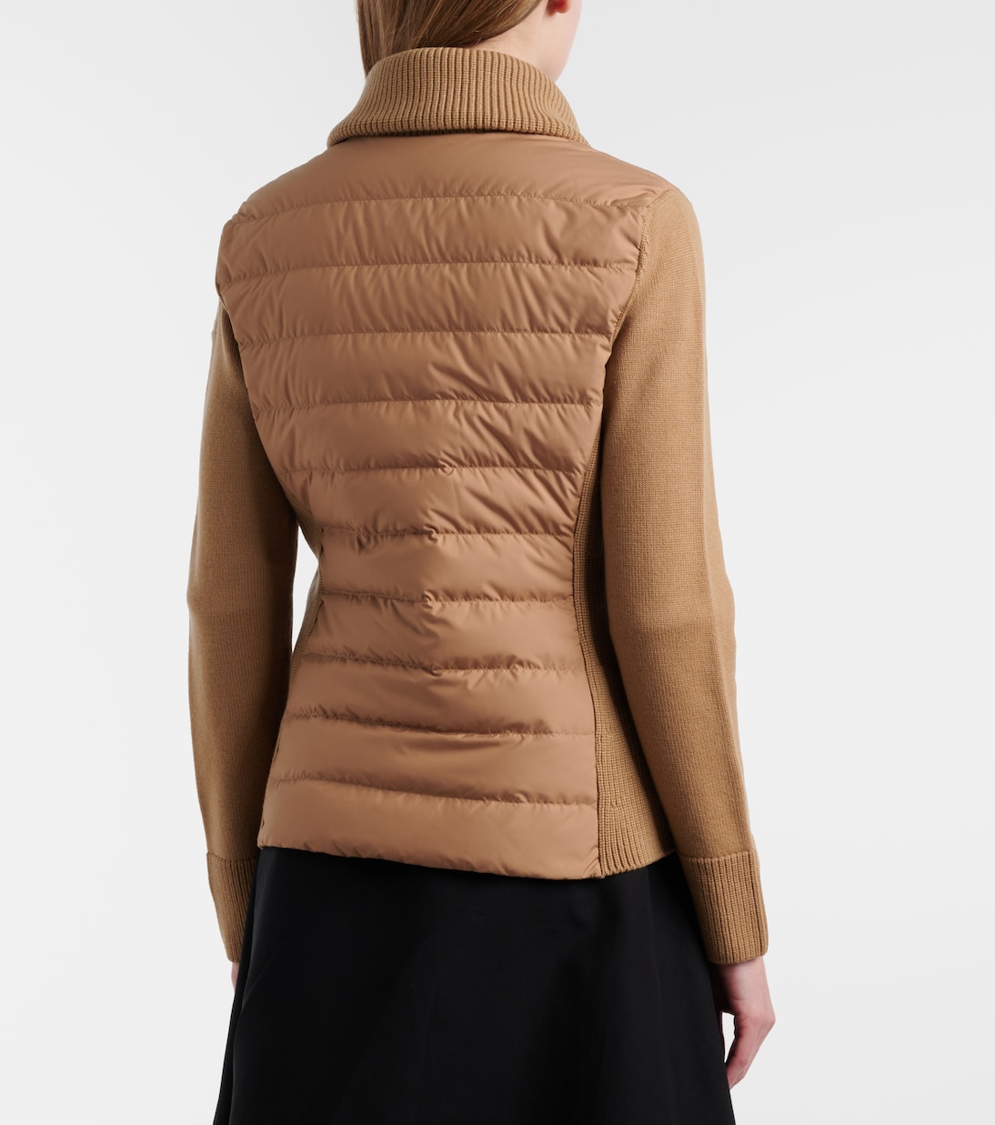 Cardigan matelassé en laine | Moncler