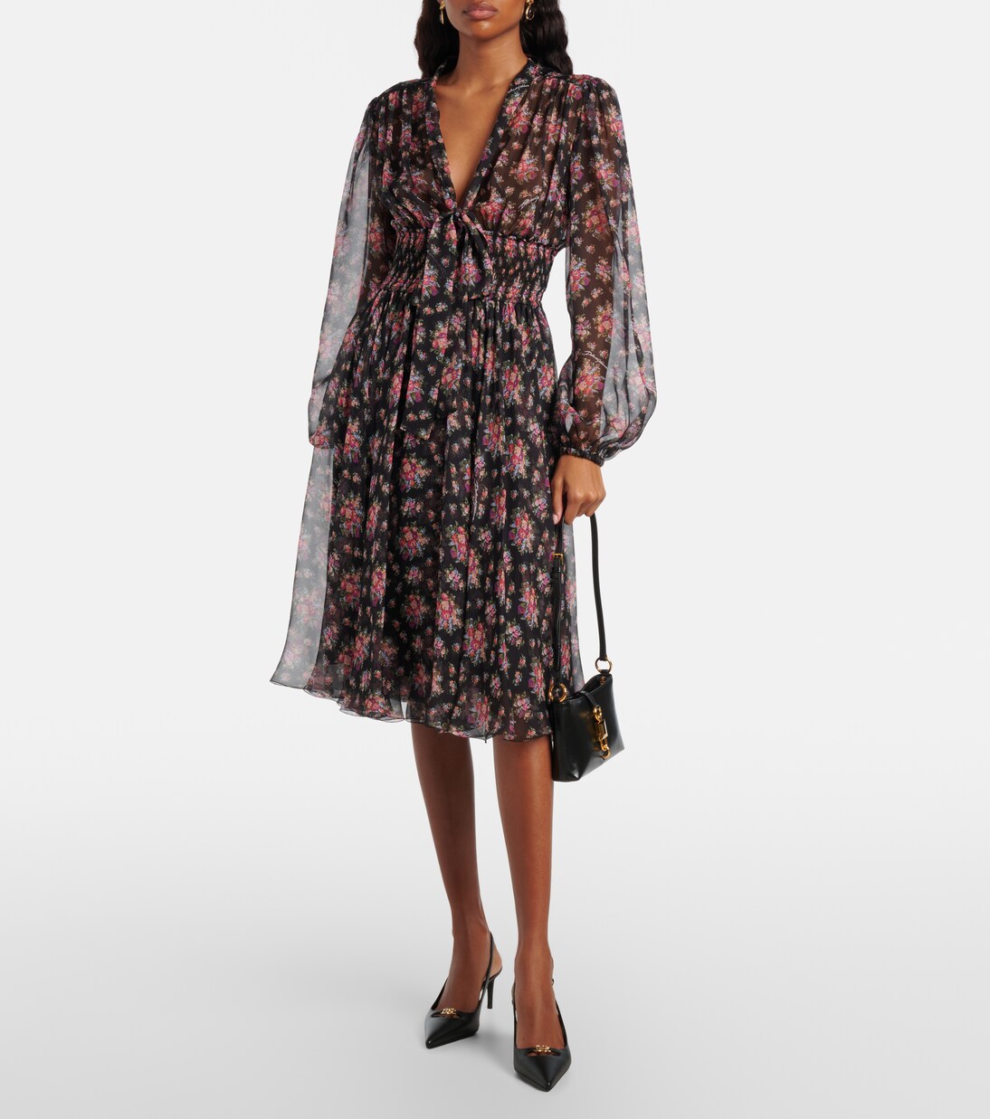 Lock leather shoulder bag | Dolce&Gabbana