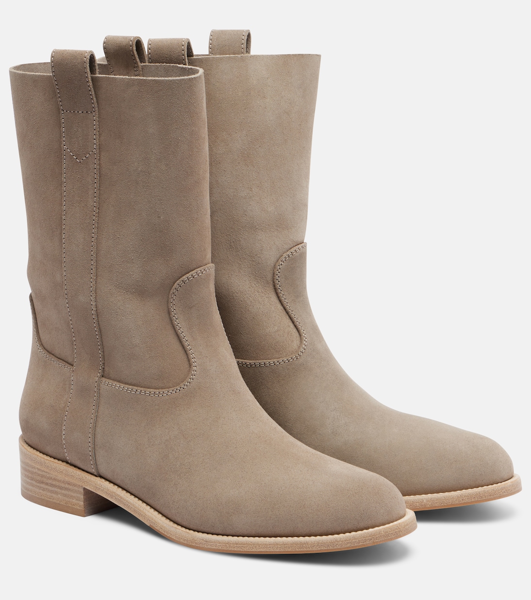 Bottines Cavalière en daim | Aquazzura