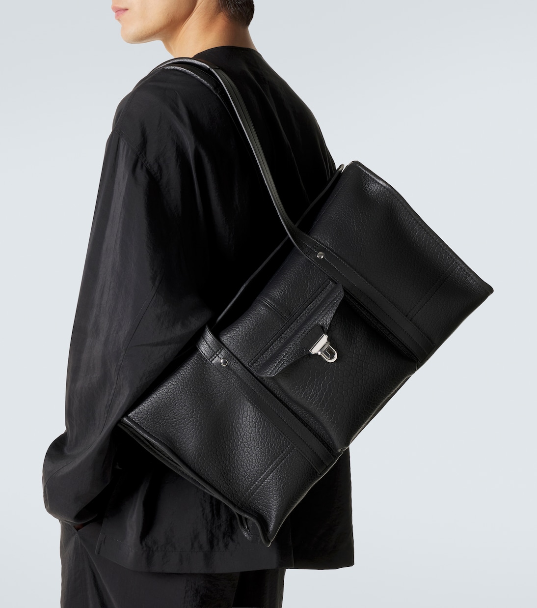 Soft Gear leather tote bag | Lemaire
