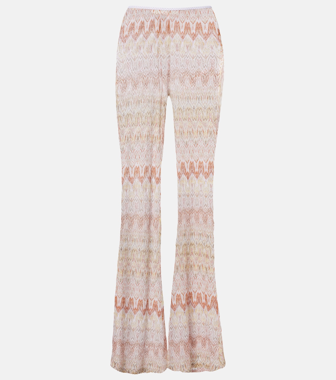 Lamé flared pants | Missoni