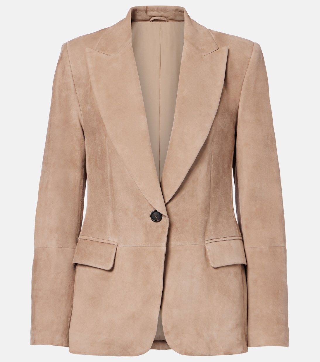 Blazer aus Veloursleder | Brunello Cucinelli