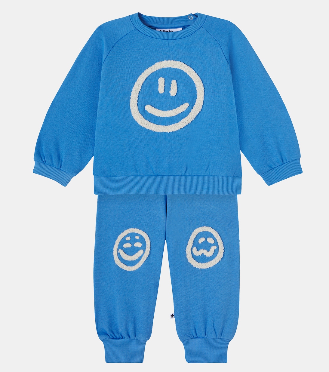 Baby Disc and Simeon sweatshirt and sweatpants set | Molo