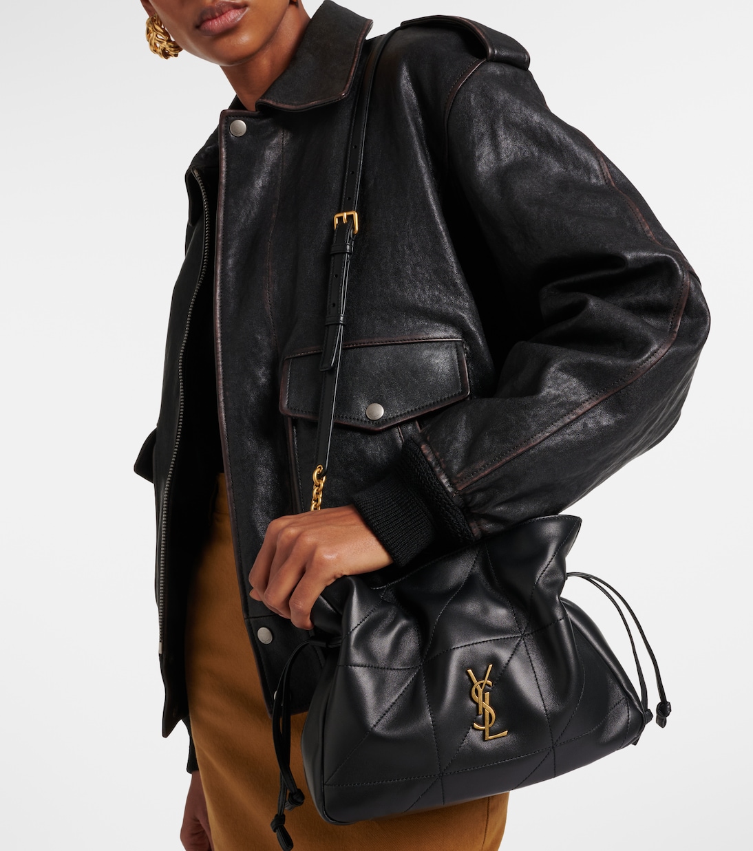 Bucket Bag Jamie Small aus Leder | Saint Laurent