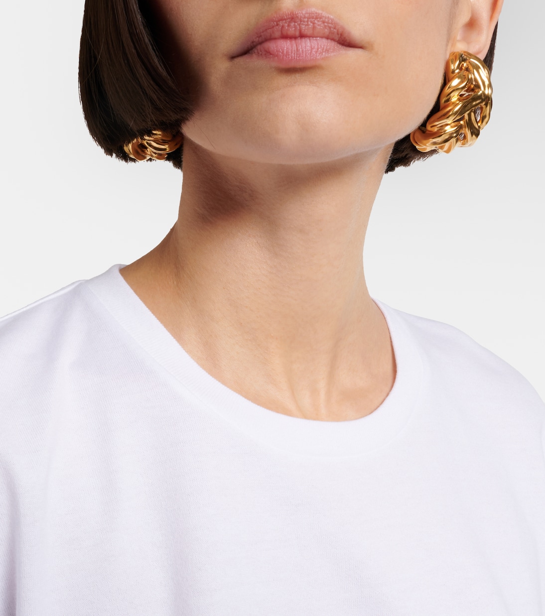 T-Shirt aus Baumwoll-Jersey | Saint Laurent