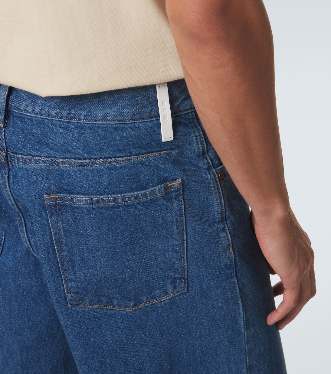 直筒牛仔裤 | Jil Sander