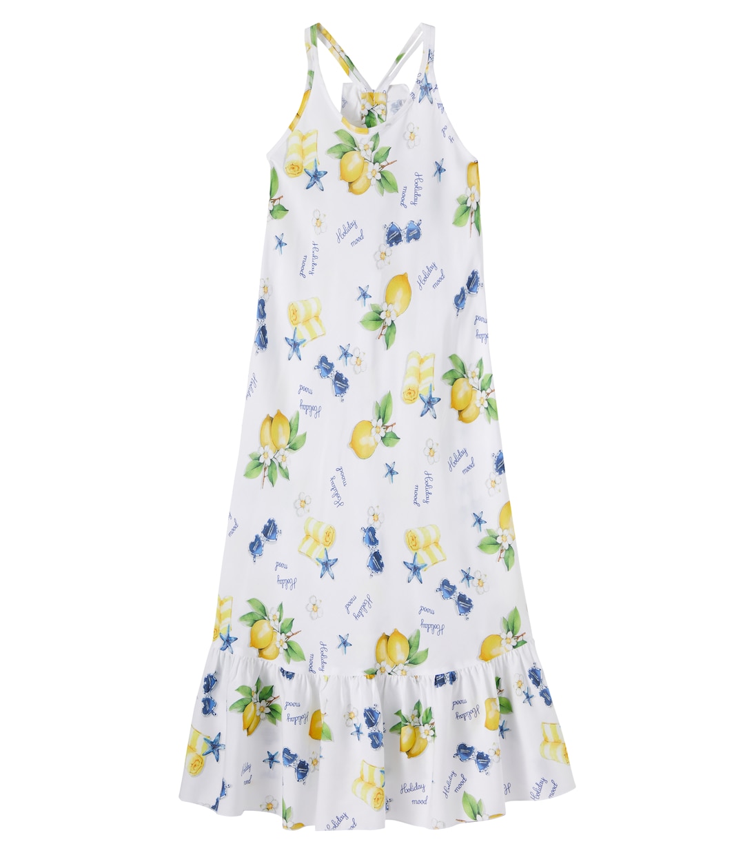 Printed cotton dress | Monnalisa
