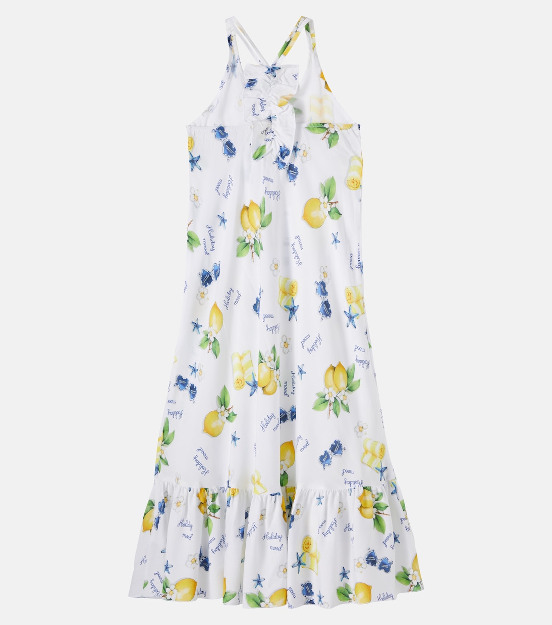 Printed cotton dress | Monnalisa