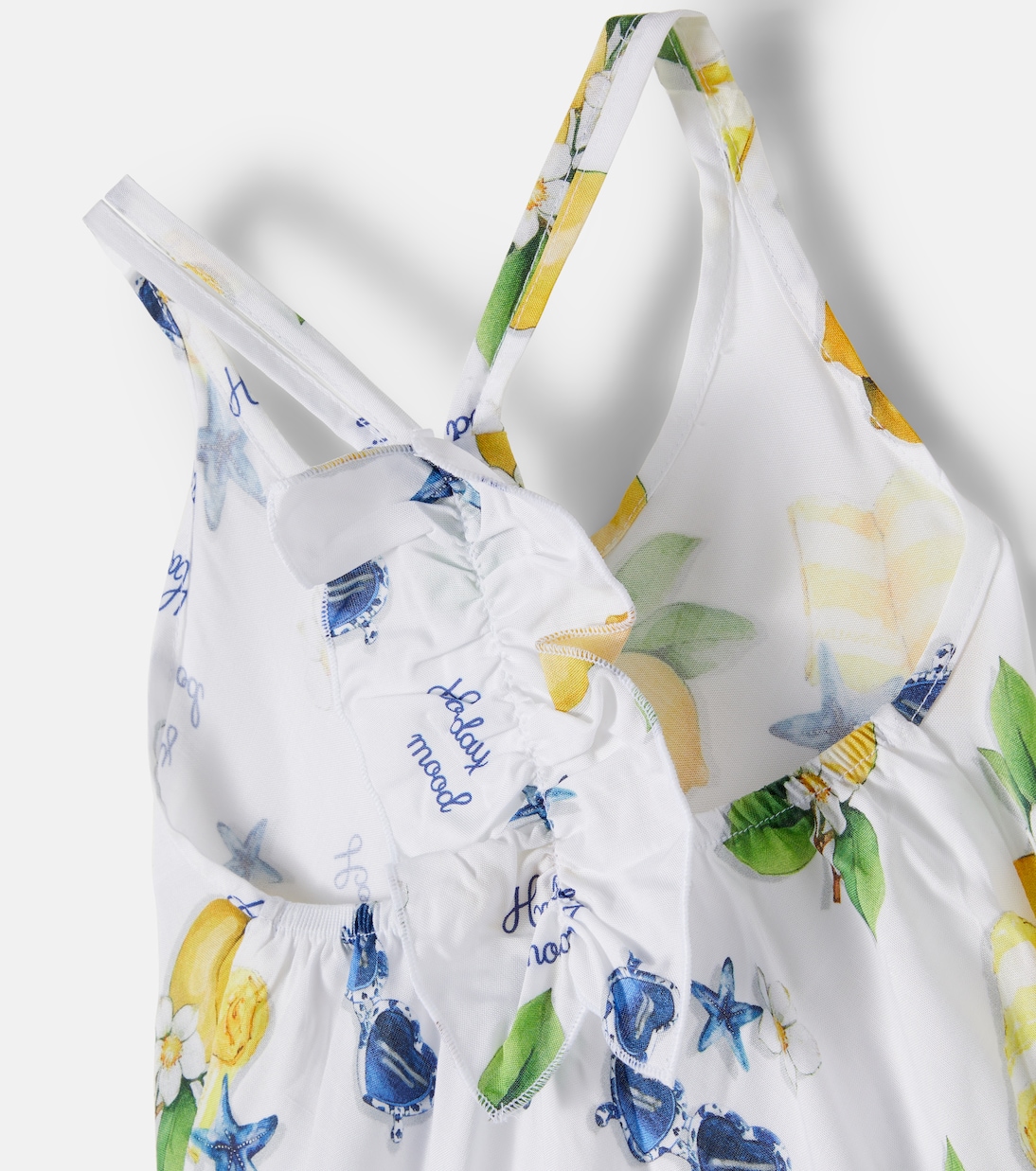 Printed cotton dress | Monnalisa