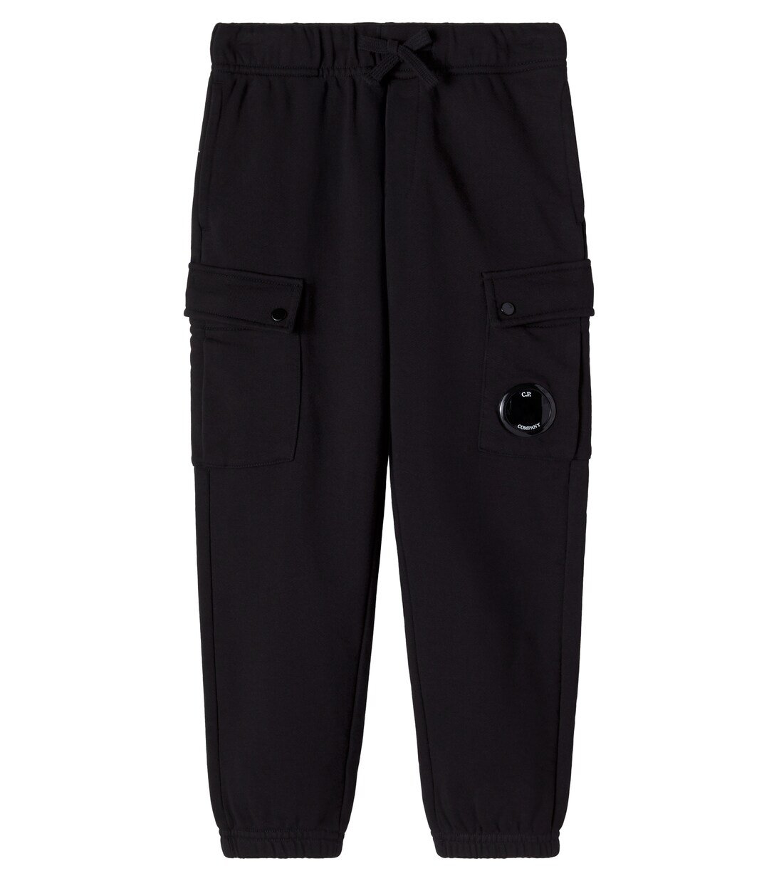 Lens cotton jersey sweatpants | C.P. Company Kids