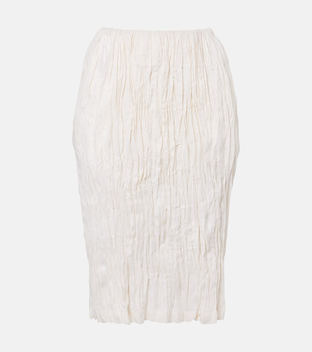 Linen pencil skirt | Toteme