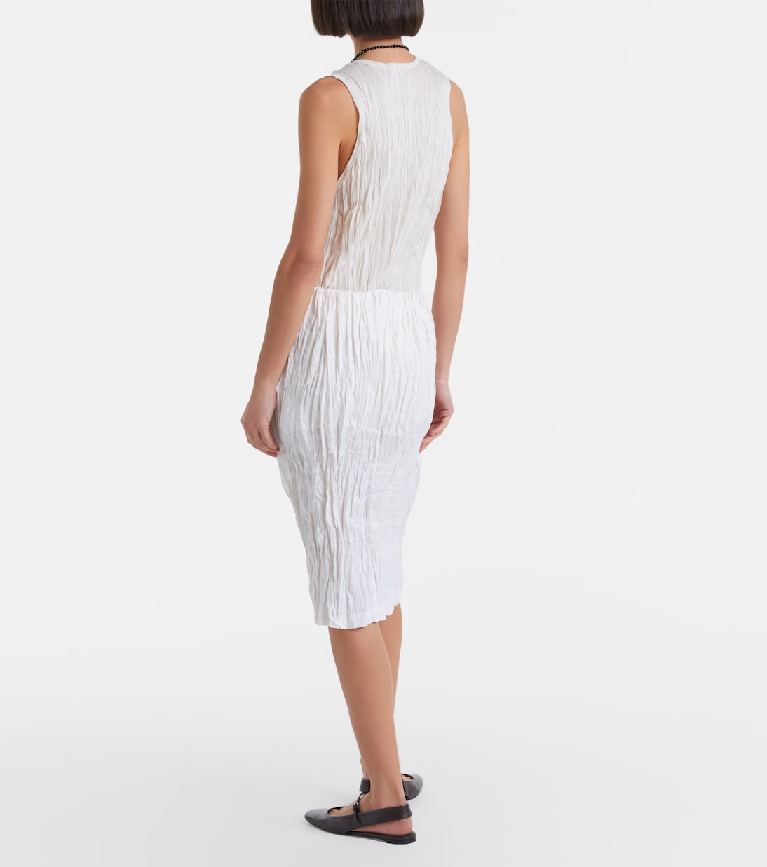 Linen pencil skirt | Toteme