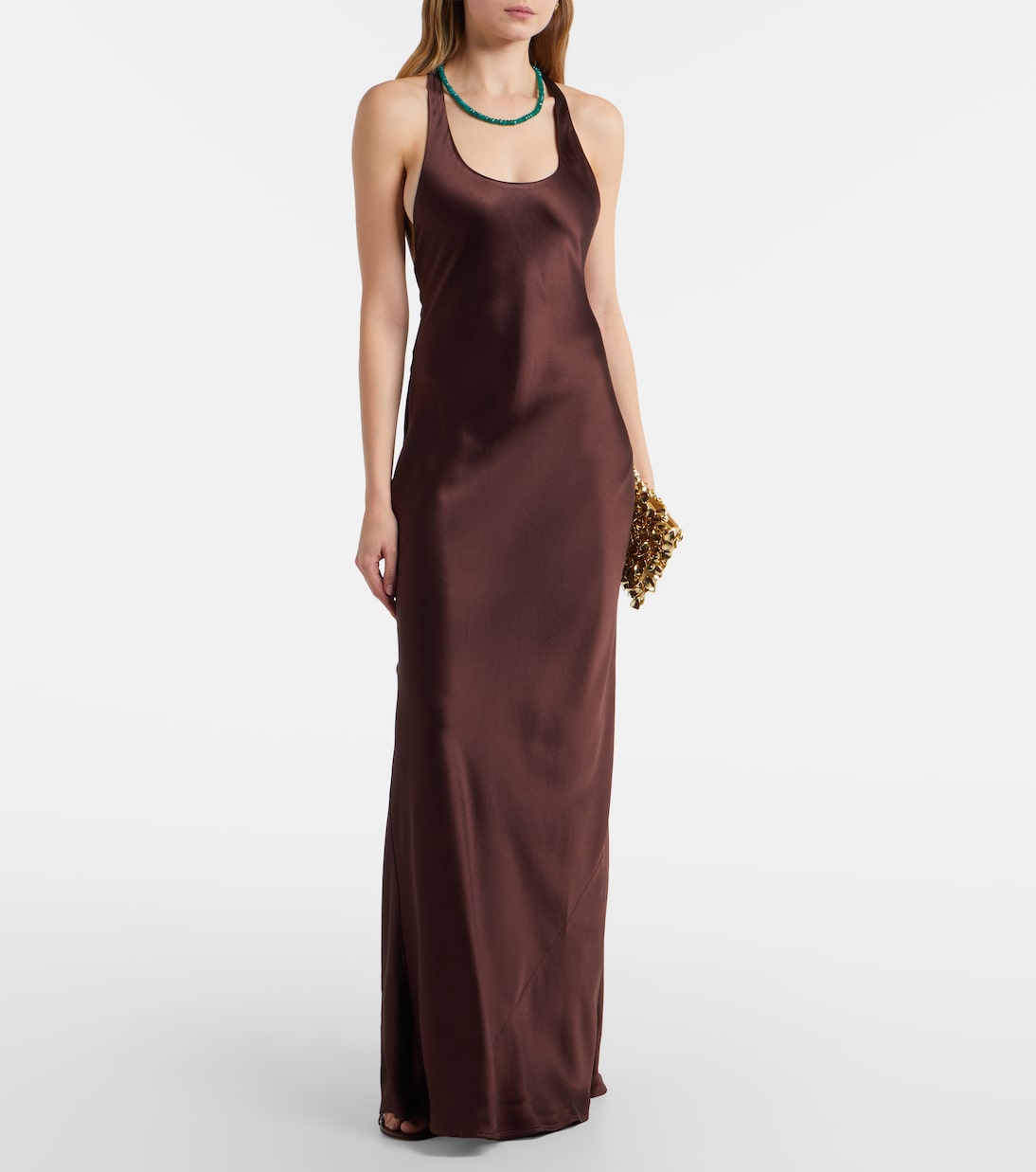 Robe Juanita aus Satin | Staud