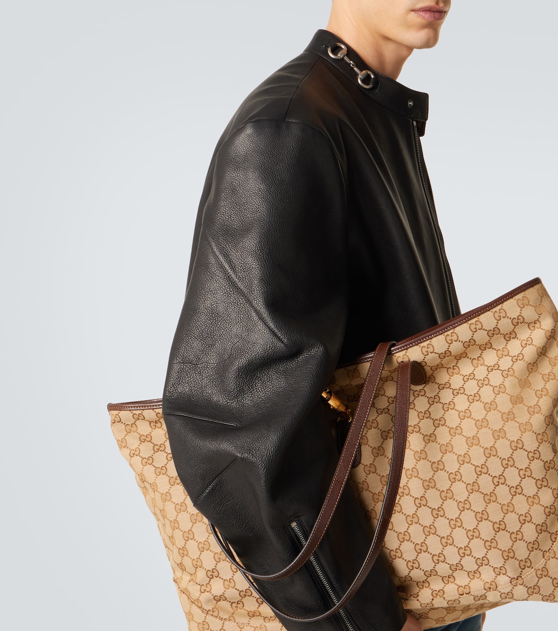 Gucci Jackie GG Canvas Large tote bag | Gucci