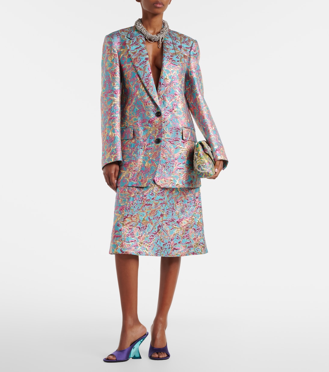 Basti 자카드 재킷 | Dries Van Noten