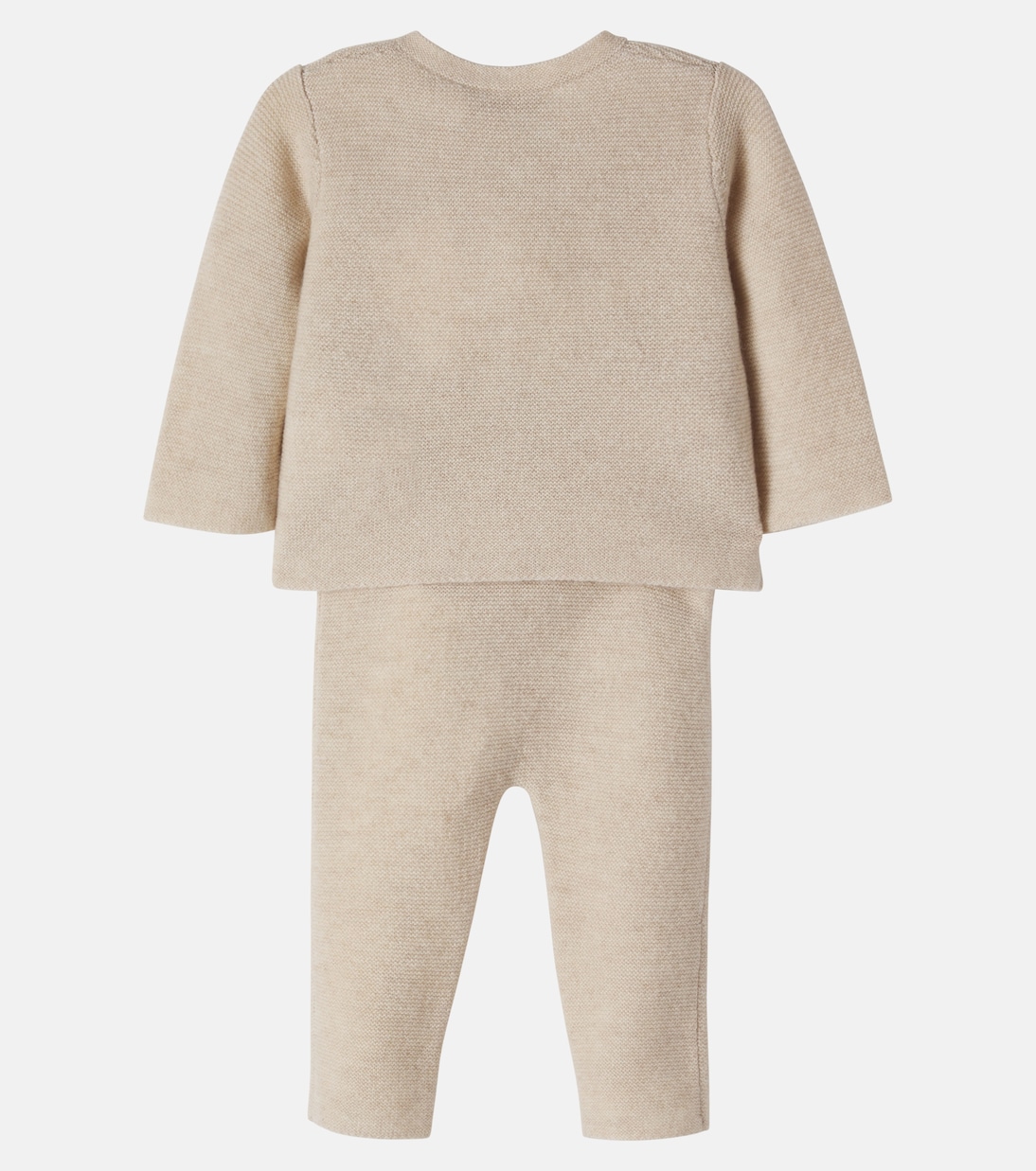 Baby Aries cashmere cardigan and leggings set | Bonpoint