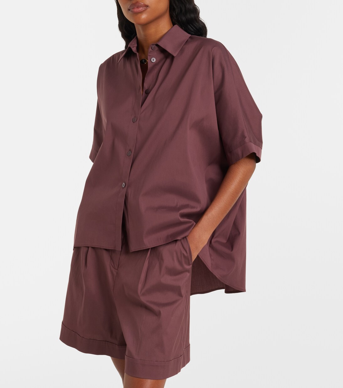 Pittura cotton-blend shirt | Max Mara