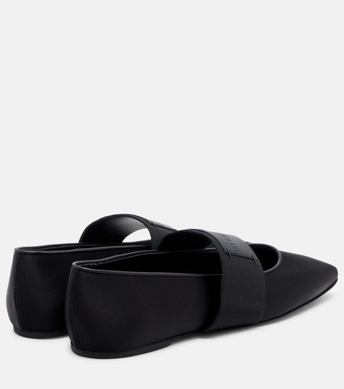 Sliced Square satin ballet flats | Givenchy