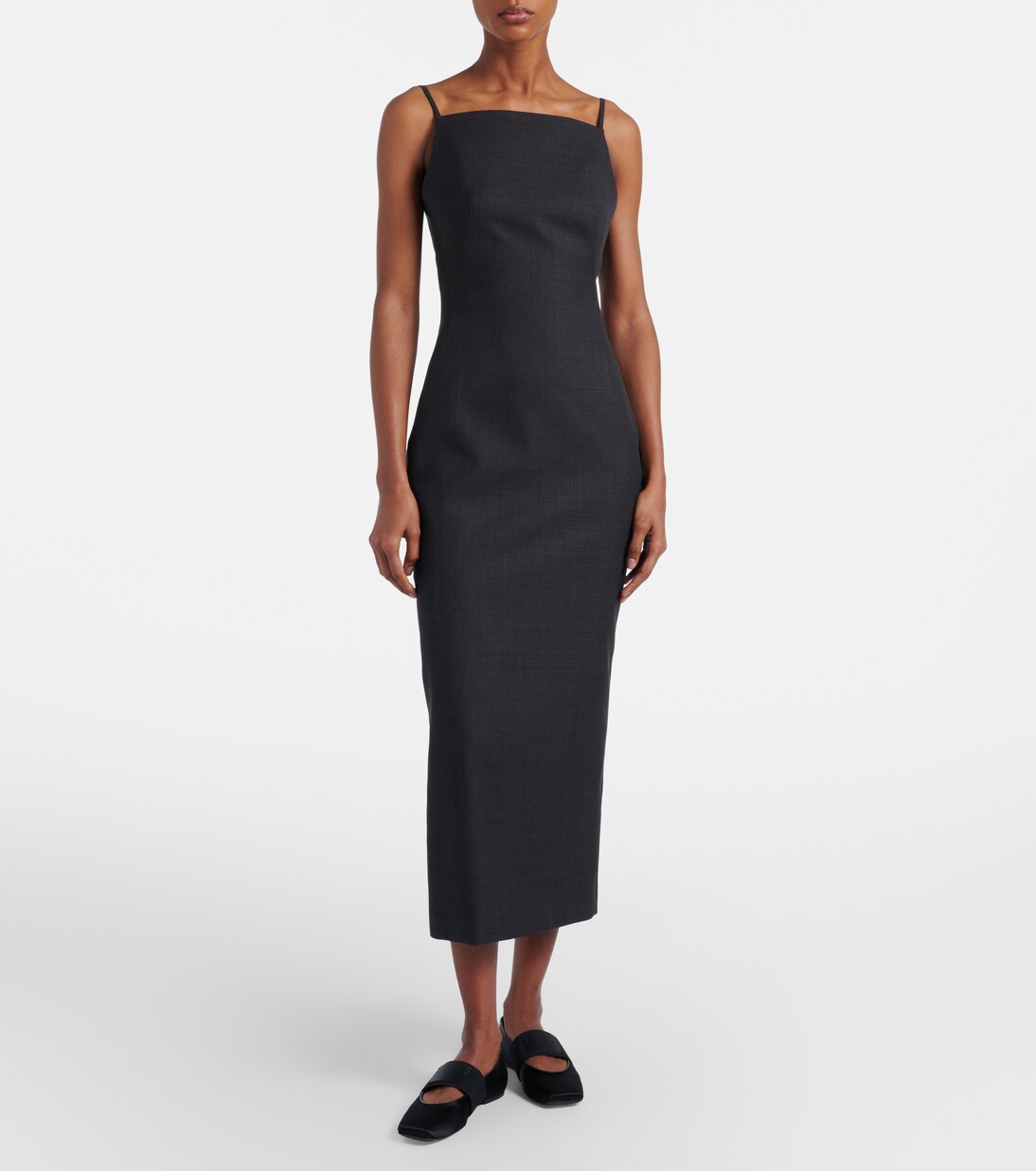 Sliced Square satin ballet flats | Givenchy