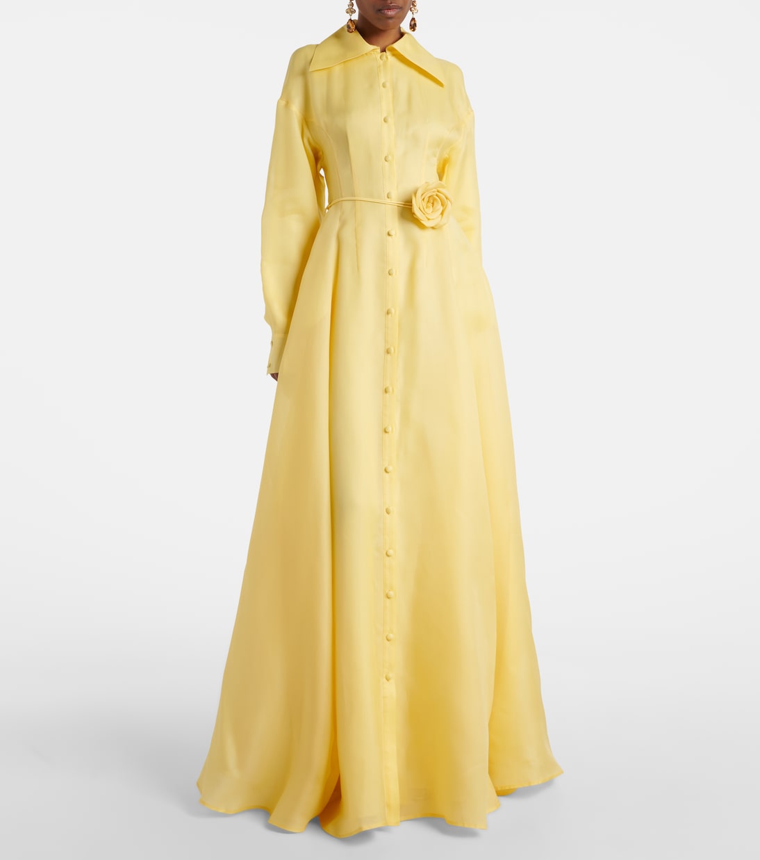 Robe Josephine aus Seide | Leo Lin