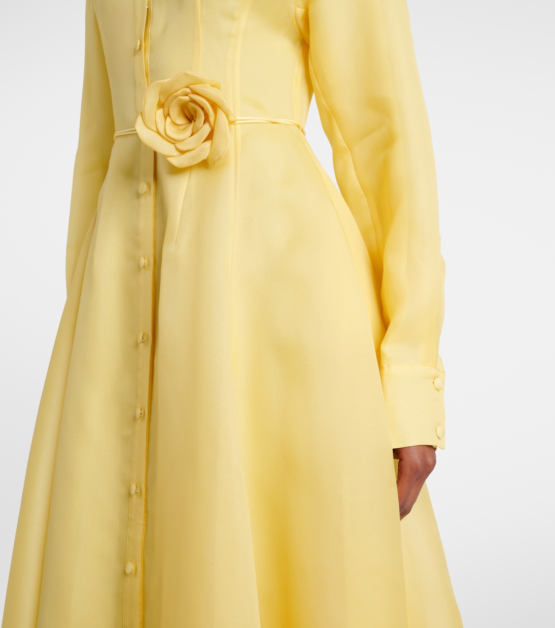 Robe Josephine aus Seide | Leo Lin