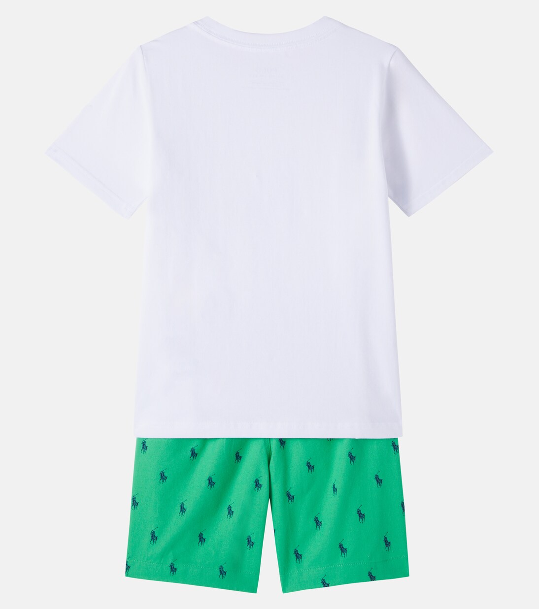 Printed cotton jersey pajama set | Polo Ralph Lauren Kids