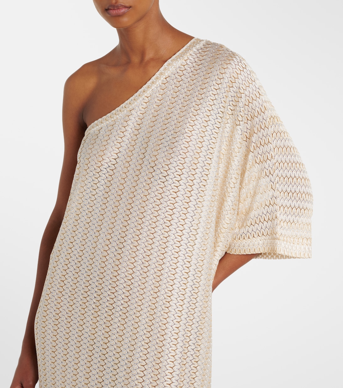 Savannah lamé beach cover-up | Melissa Odabash