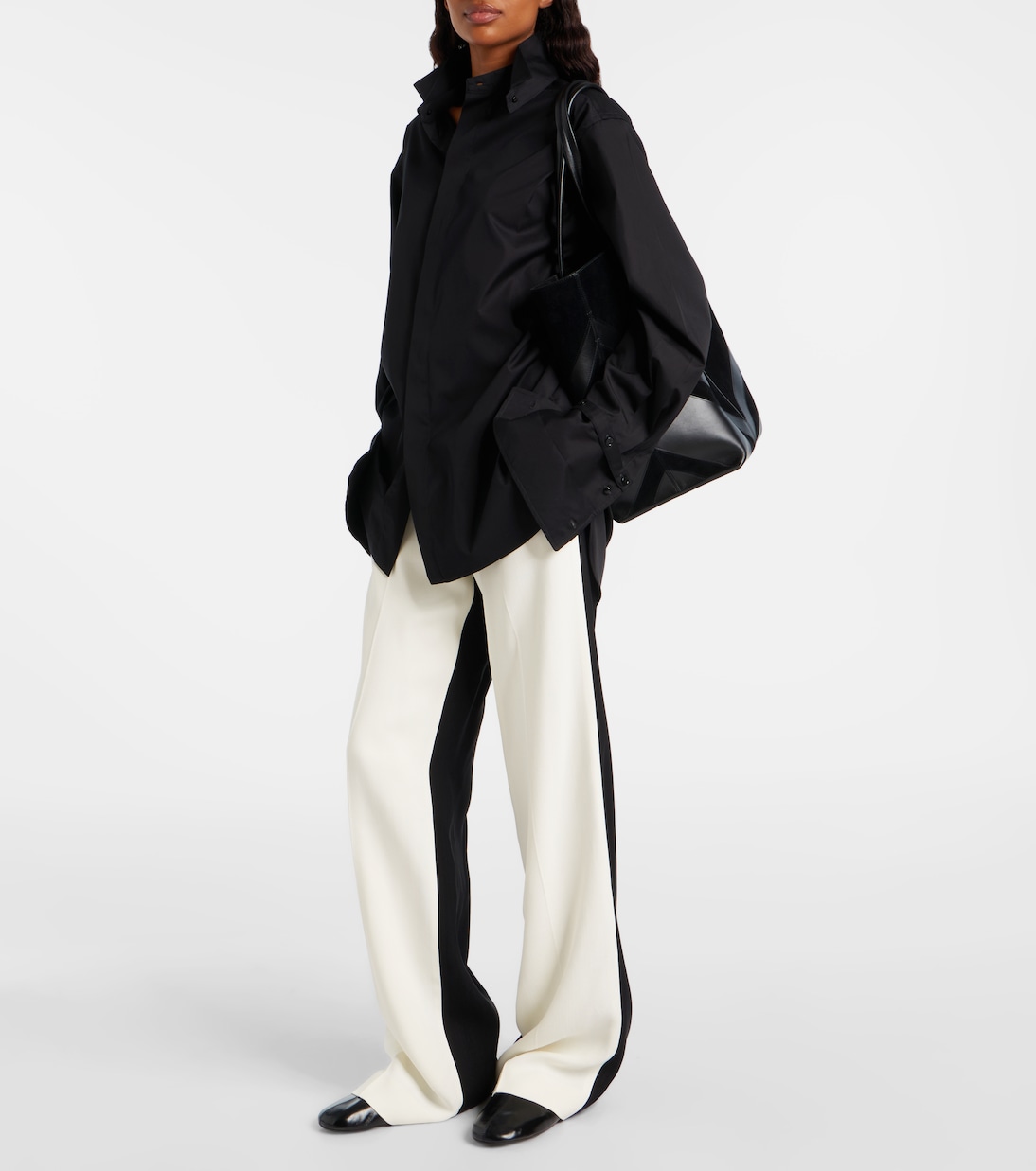 High-rise straight pants | Phoebe Philo