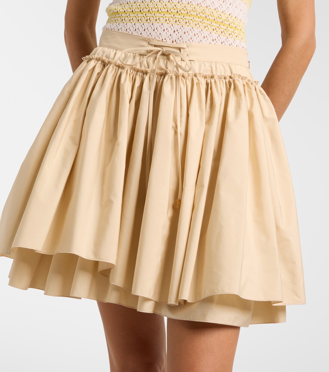 Mini-jupe Paula's Ibiza en coton | Loewe