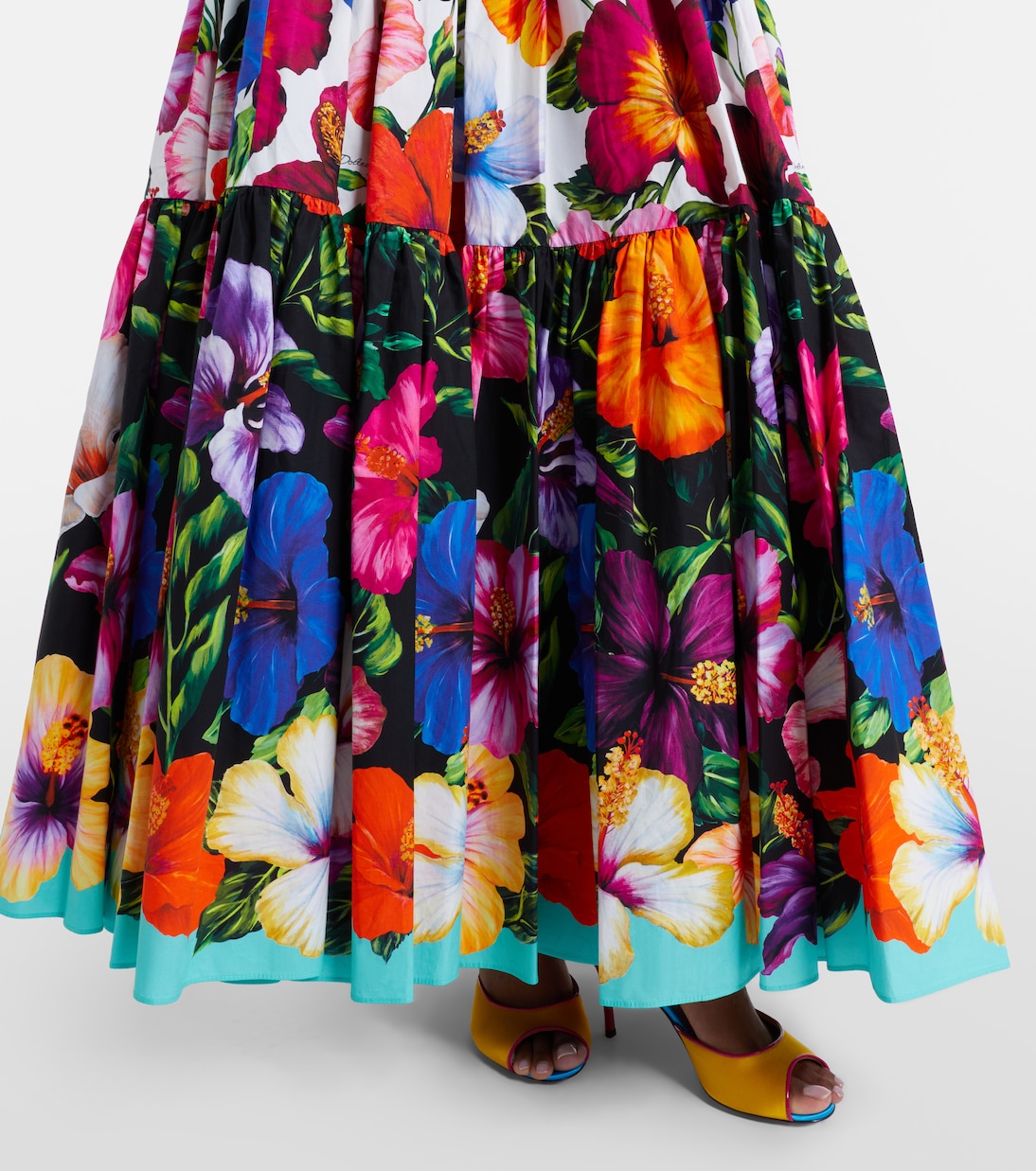 Maxirock aus Baumwolle | Dolce&Gabbana