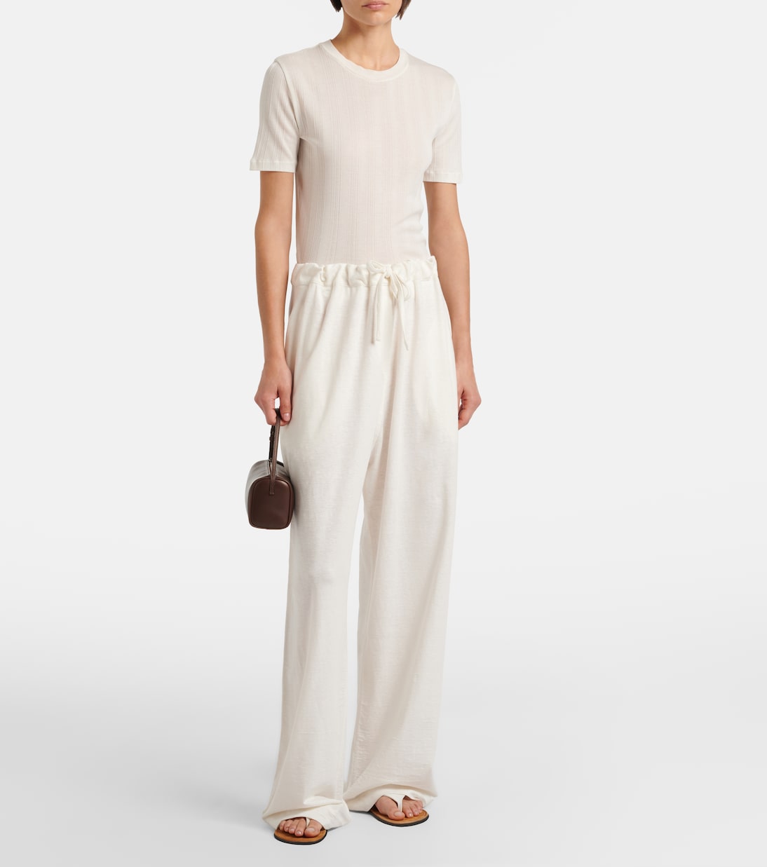 '90s leather top-handle bag | The Row