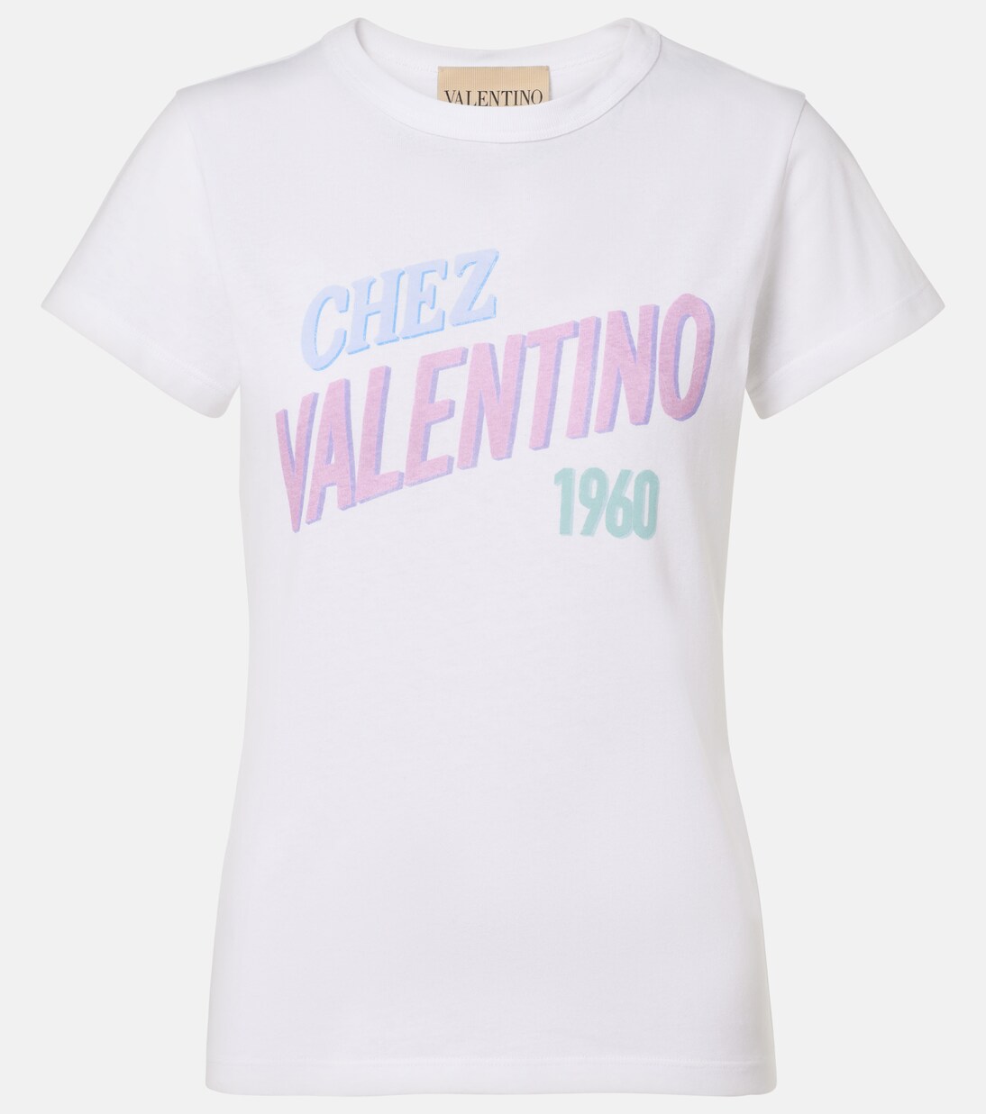 Chez Valentino cotton jersey T-shirt | Valentino