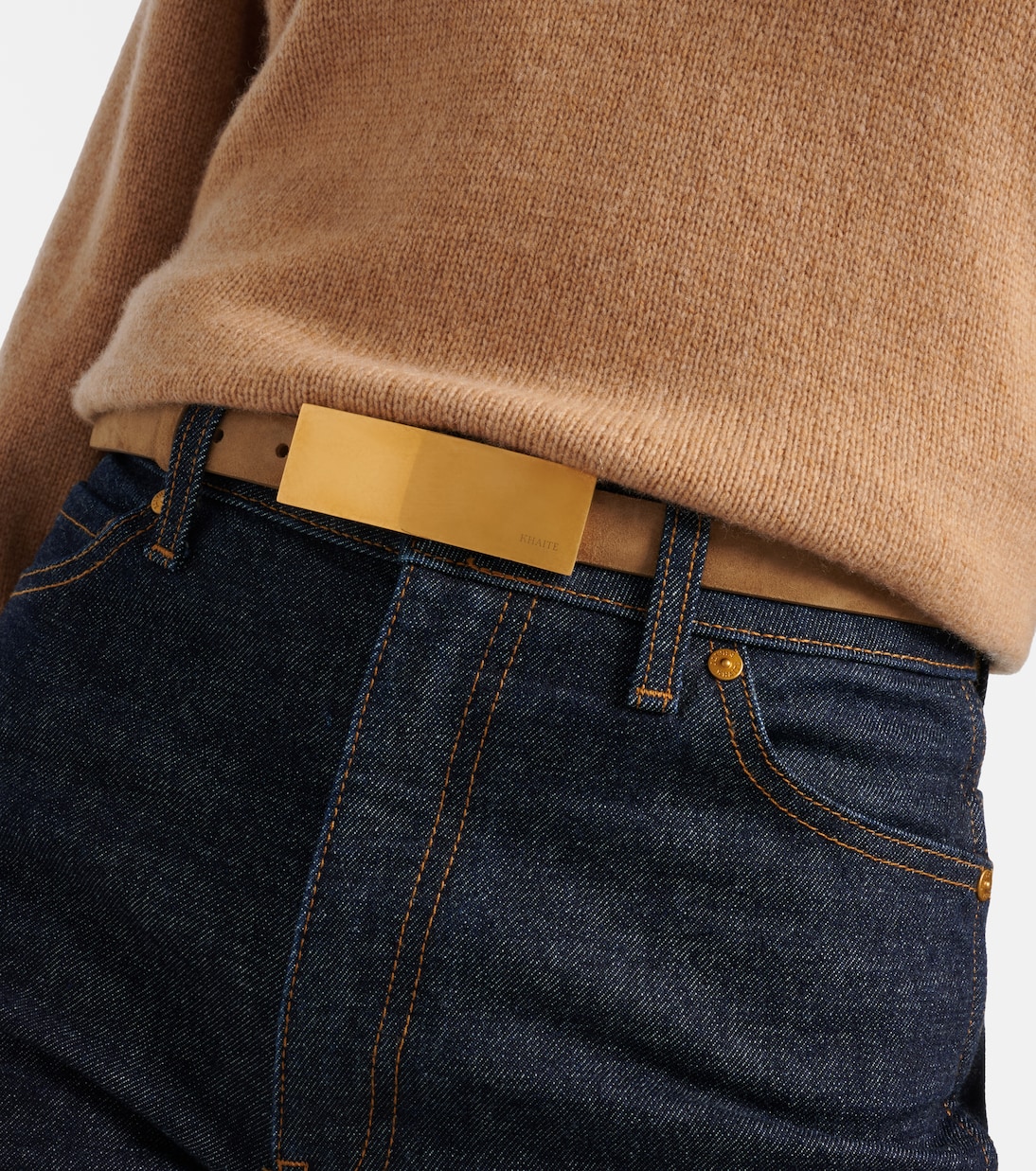Berlin suede belt | Khaite