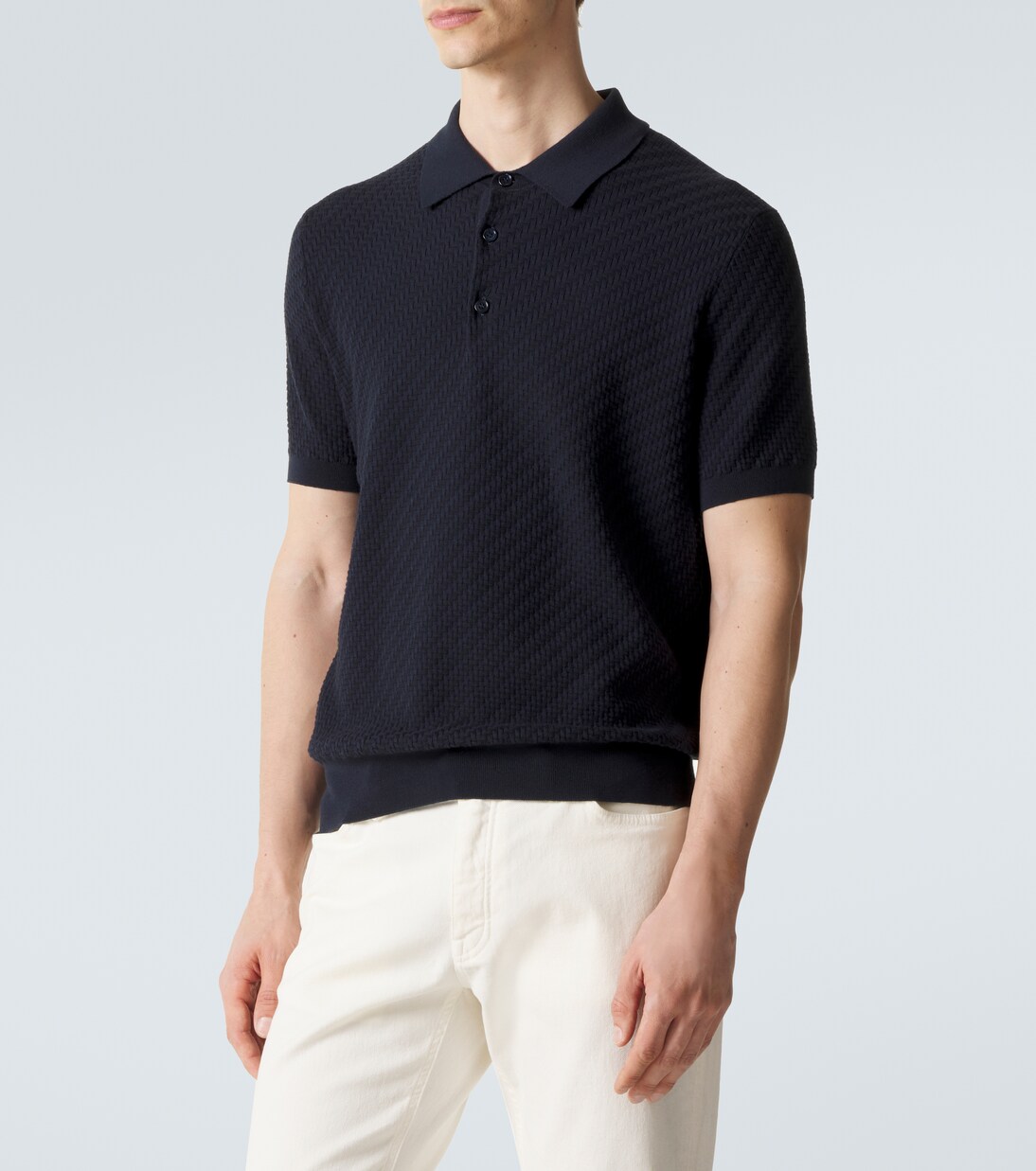 Polo de algodón, seda y cachemir | Brioni