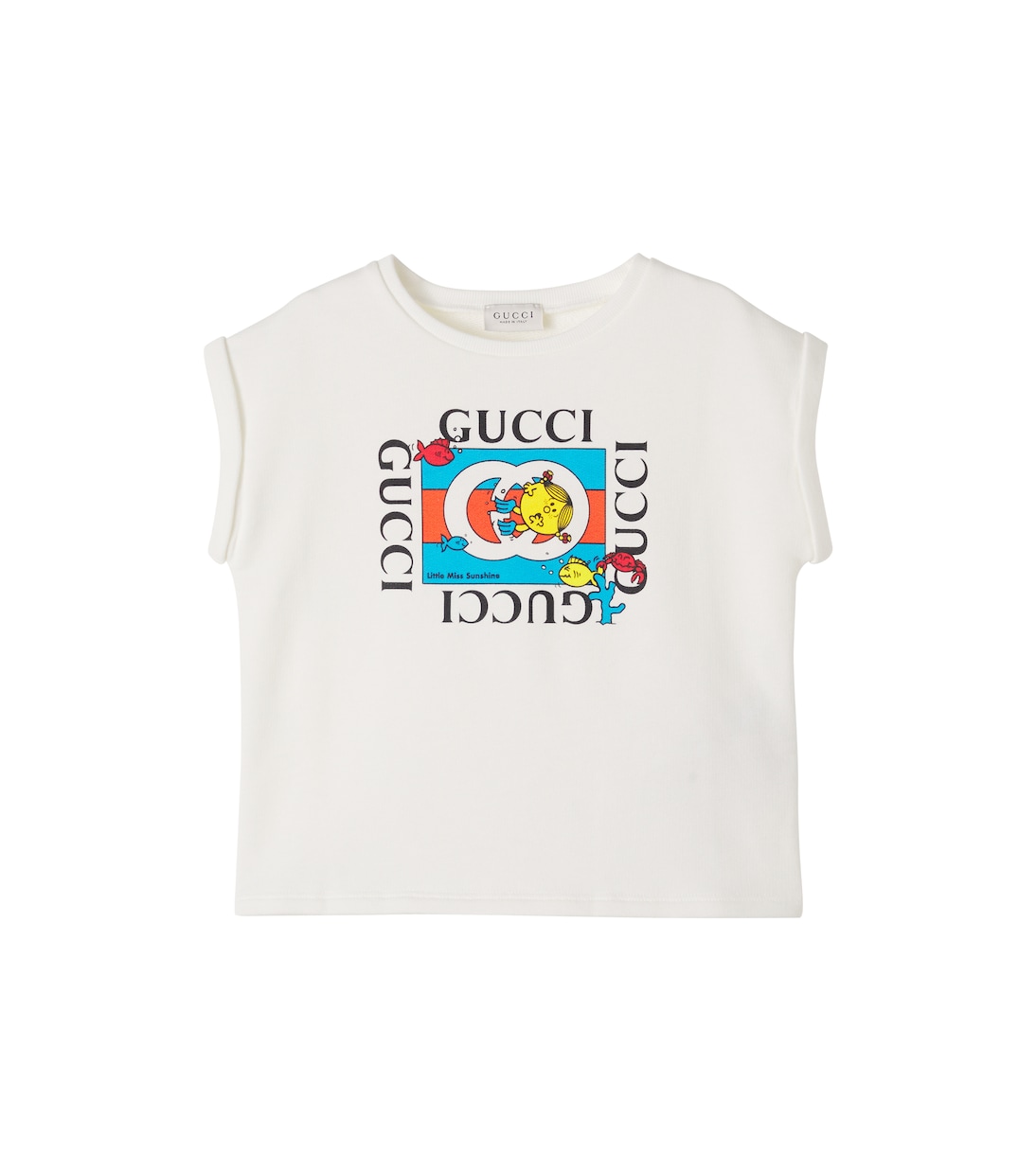 x Mr. Men Little Miss cotton jersey T-shirt | Gucci Kids