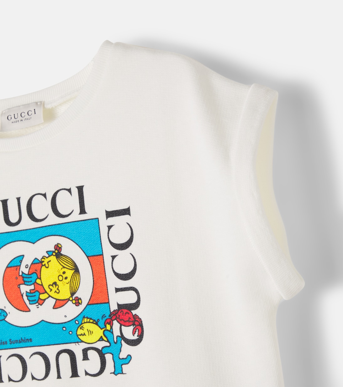 x Mr. Men Little Miss cotton jersey T-shirt | Gucci Kids