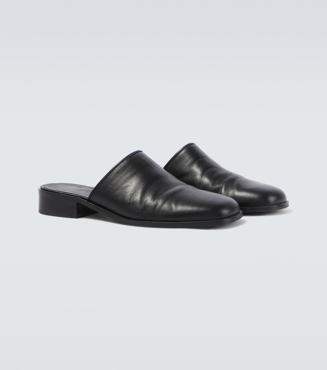 Mules Barlow de piel | Studio Nicholson
