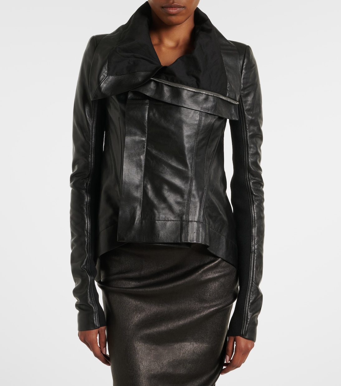 Naska leather biker jacket | Rick Owens