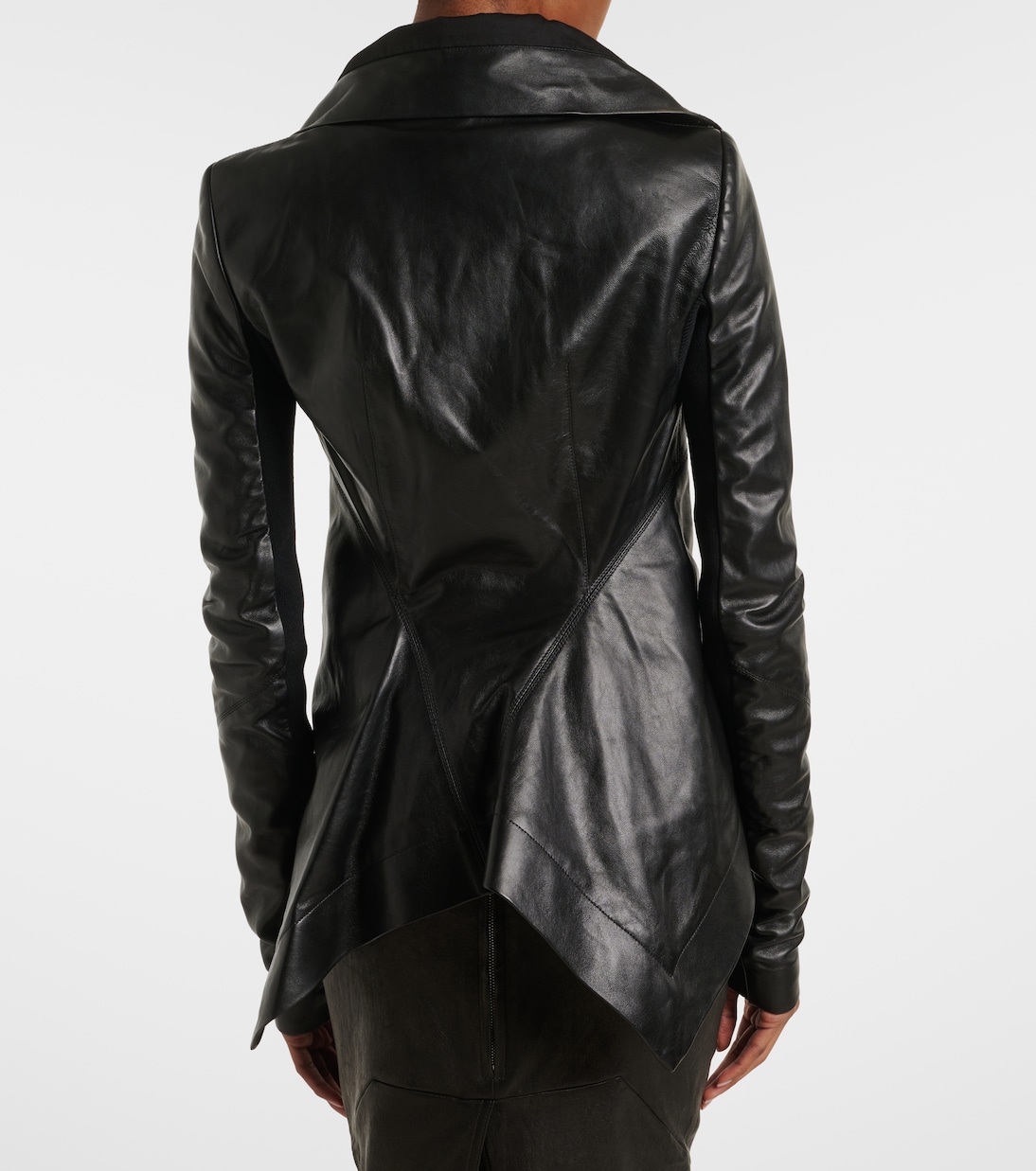 Naska leather biker jacket | Rick Owens