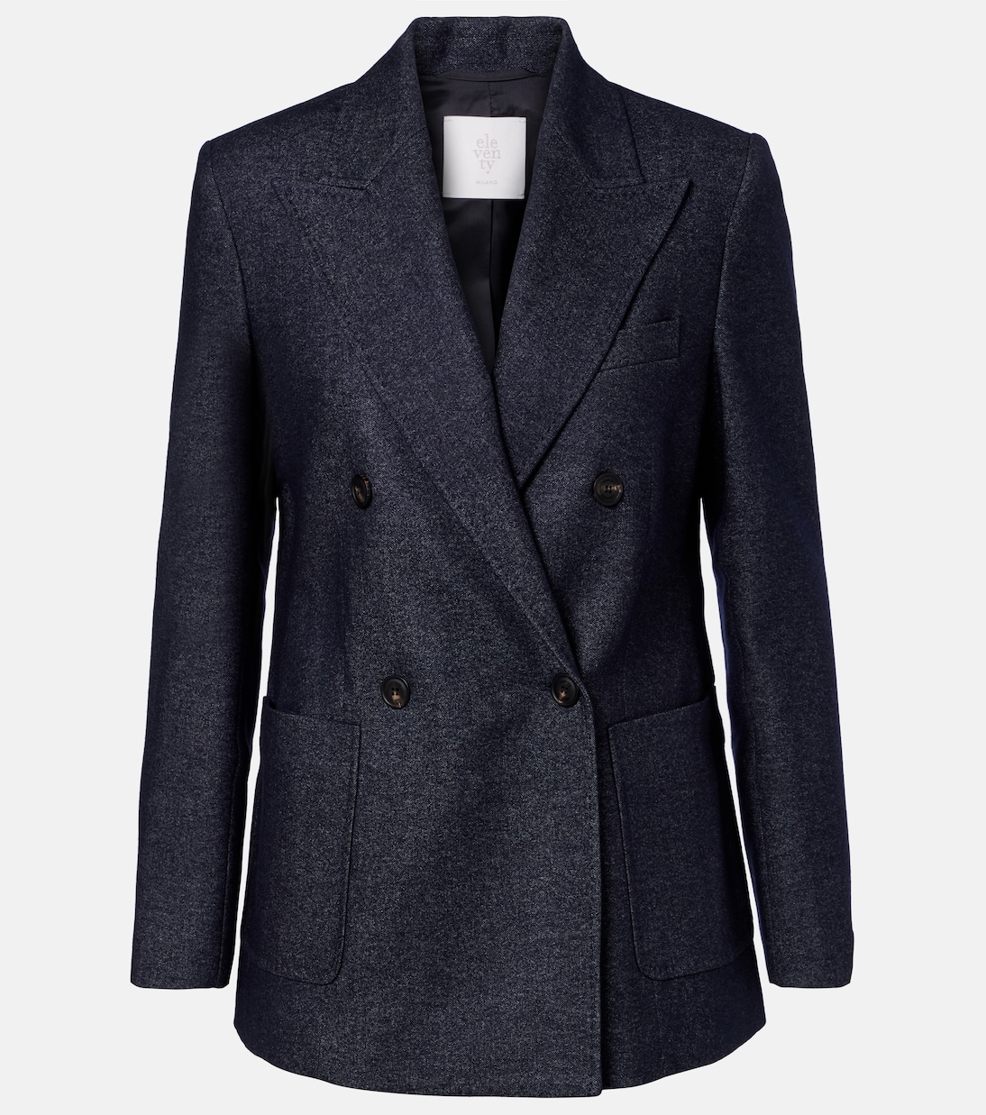 Blazer aus Wolle, Baumwolle und Kaschmir | Eleventy
