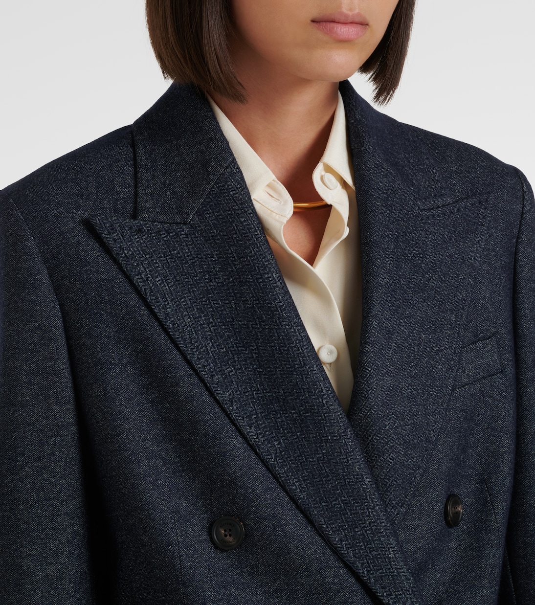 Blazer aus Wolle, Baumwolle und Kaschmir | Eleventy