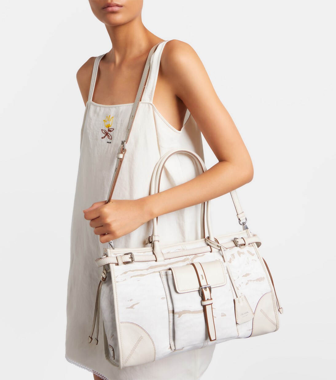 Prada Bonnie Large top-handle bag | Prada