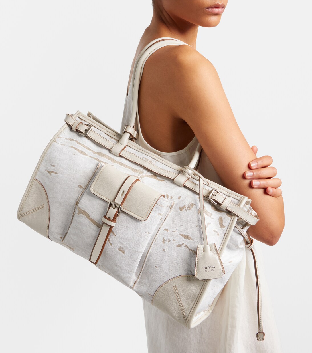 Prada Bonnie Large top-handle bag | Prada