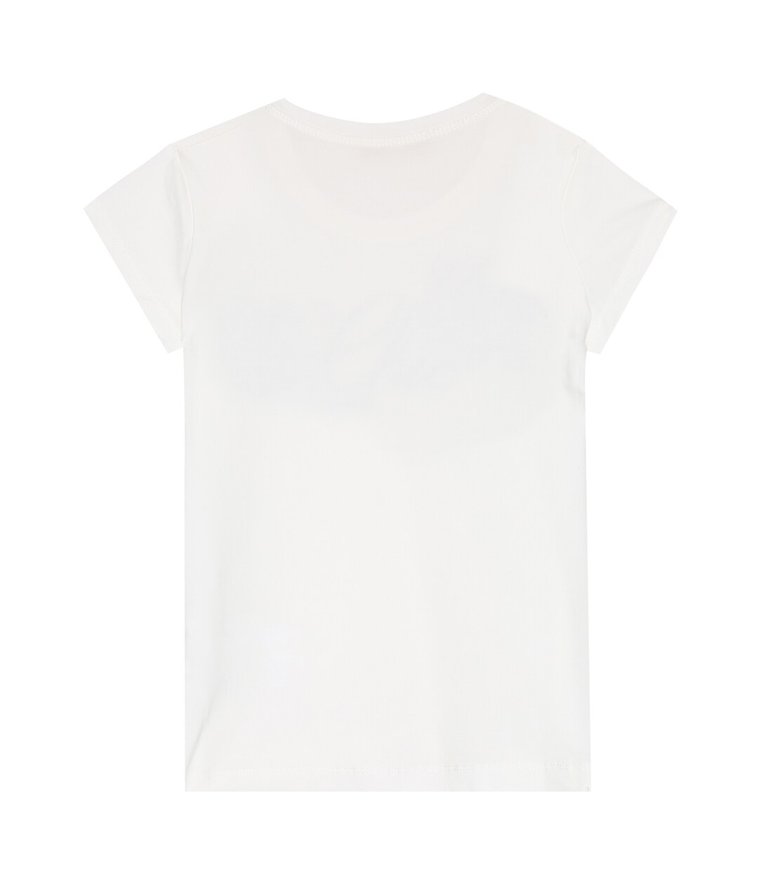 Embellished stretch-cotton T-shirt | Monnalisa