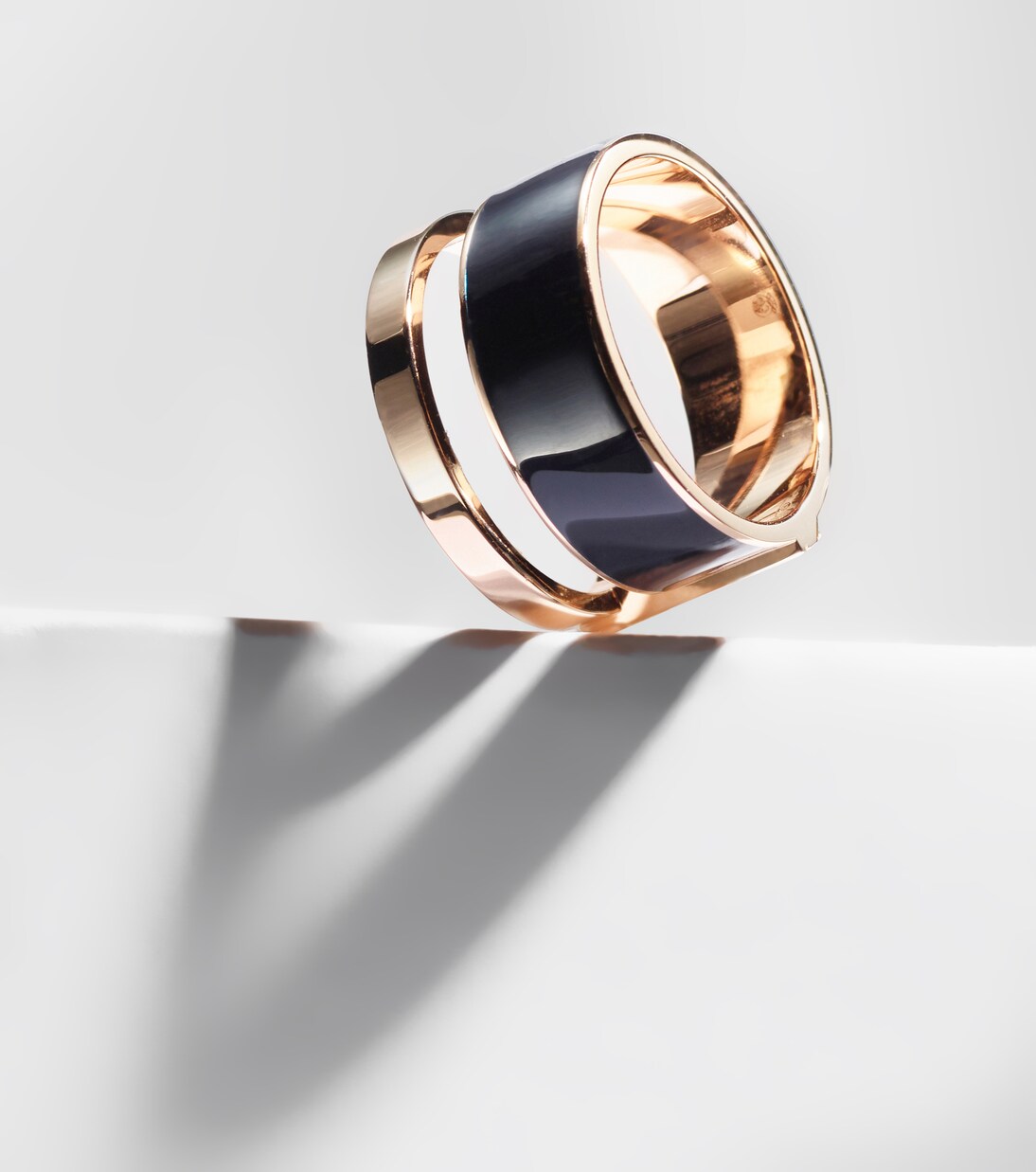 Berbere Chromatic rose-gold ring | Repossi