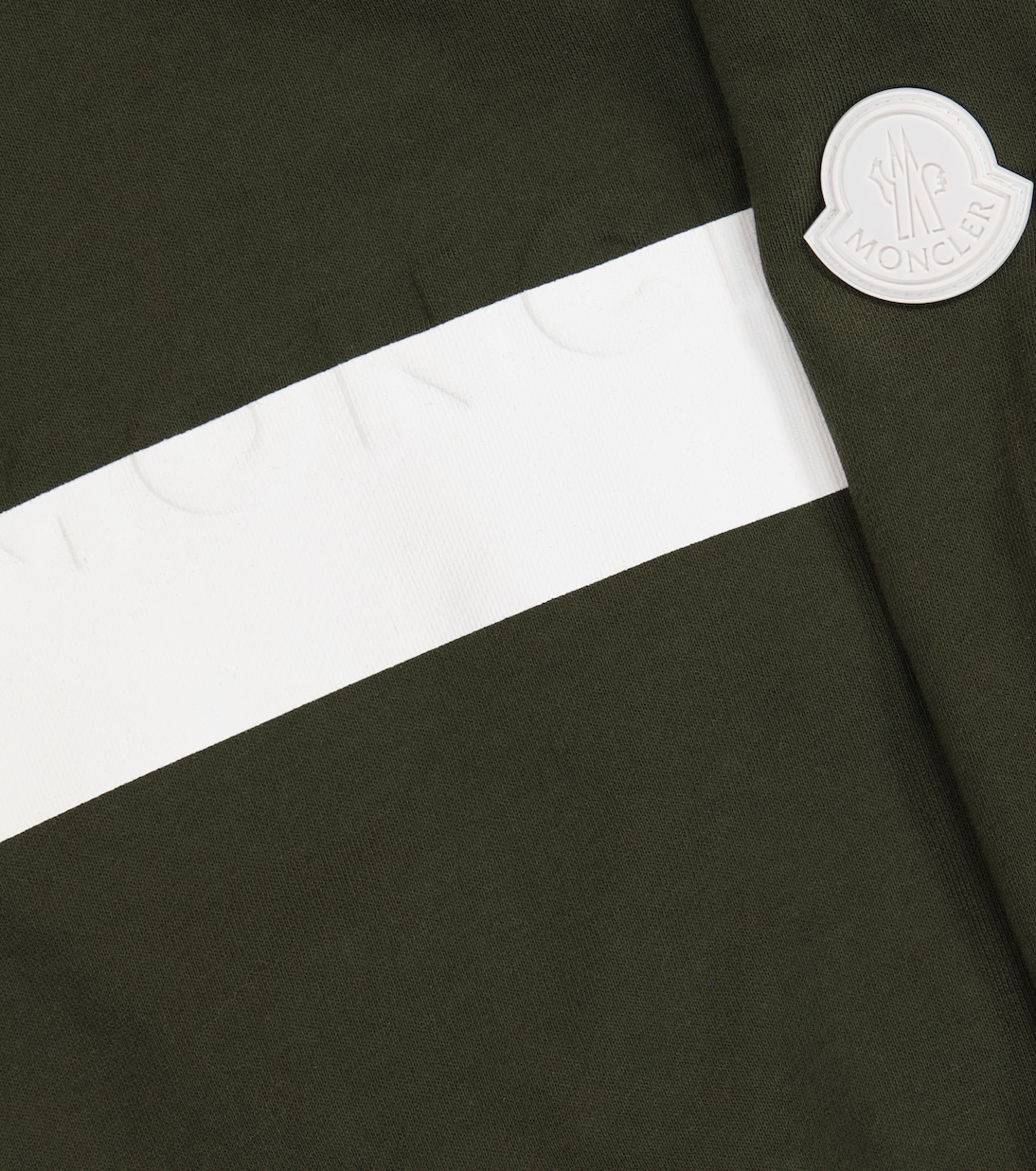 Logo cotton jersey sweatshirt | Moncler Enfant