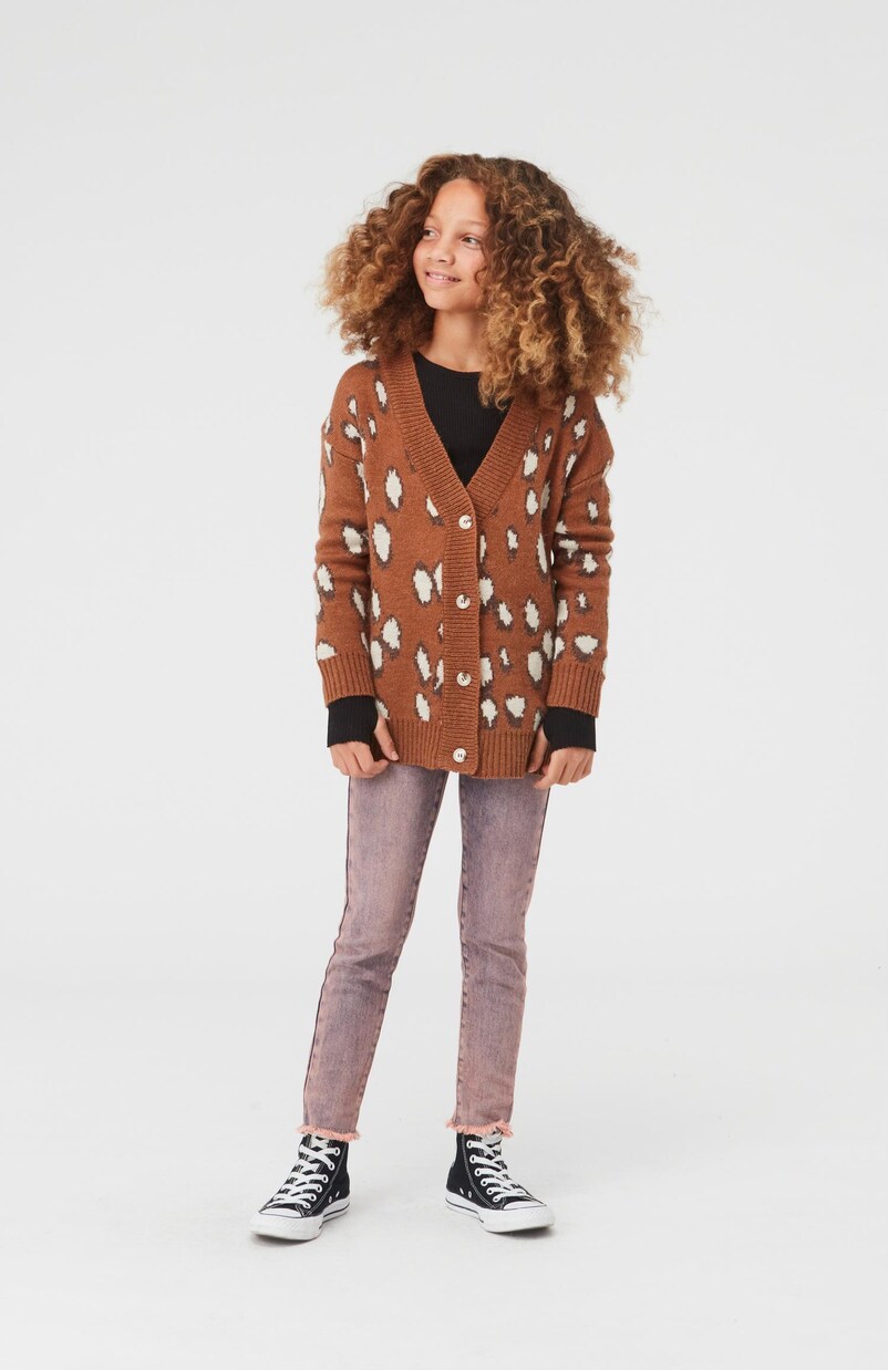 Gina jacquard knit cardigan | Molo