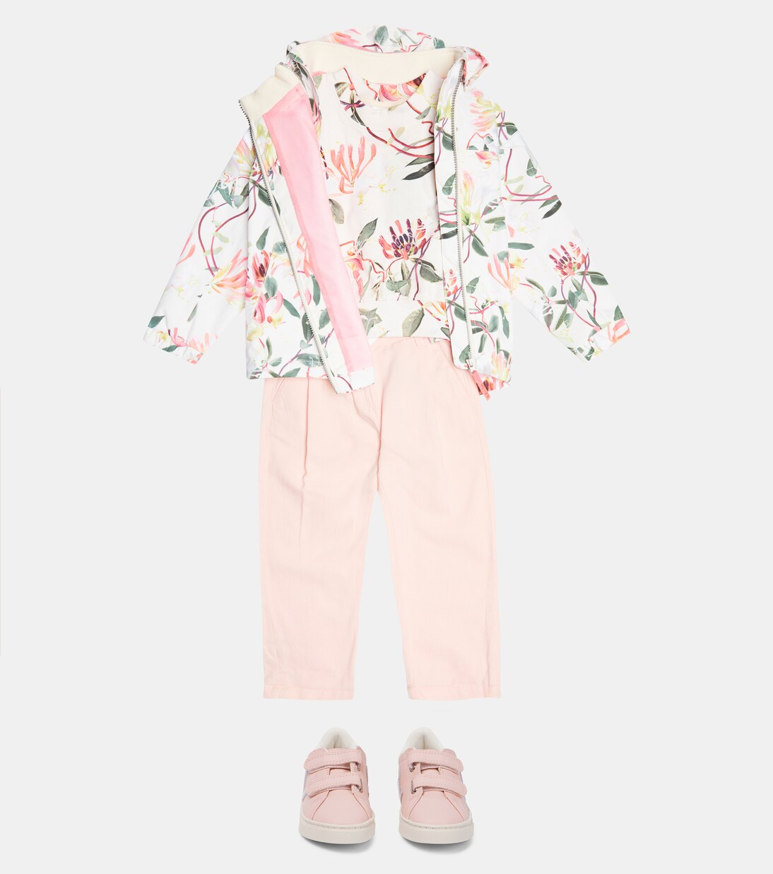 Veste à capuche Hopla à fleurs | Molo